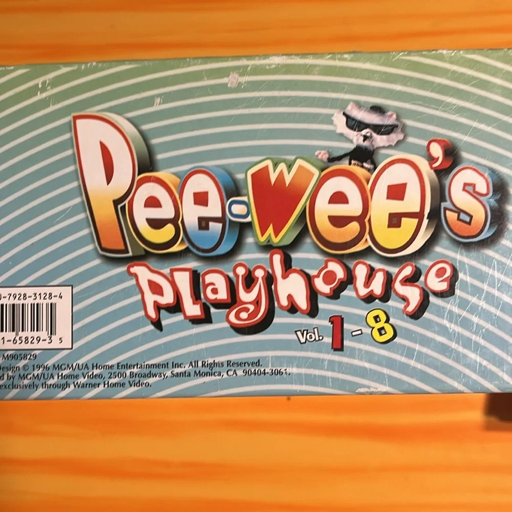 1996 Pee-Wee’s Playhouse Volumes 1-8 VHS TAPE Box Set Plus Three extra - Picture 3 of 7